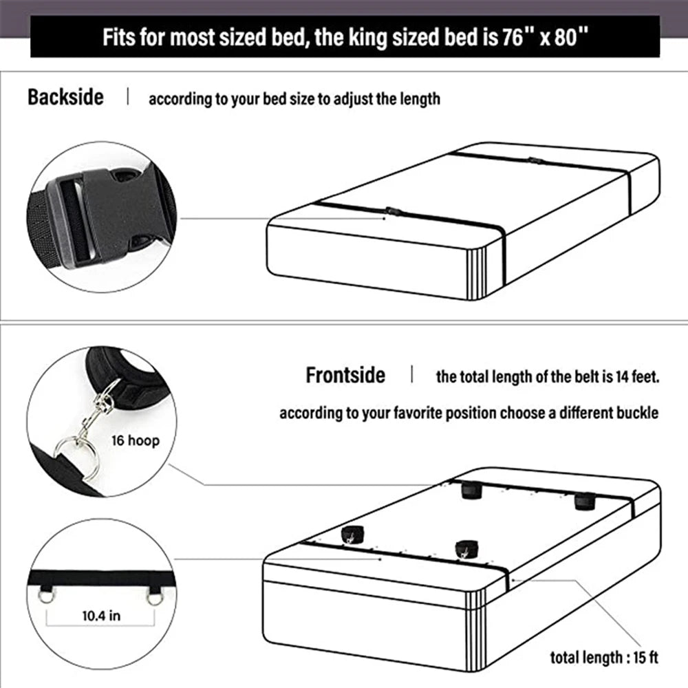 BDSM Adult Sex Toy Kits Sets for Sexy Games Bondage Mask Set Feather Handcuffs Ankle Cuff Restraints for Couple Sexual Aids ﻿18+