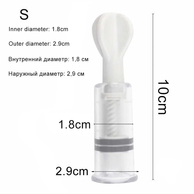 BDSM Nipple Sucker Clamps Breast Massager Stimulator Sex Toys For Women Adults Games Clit Suction Vacuum Pump Enlarger Sex Shop