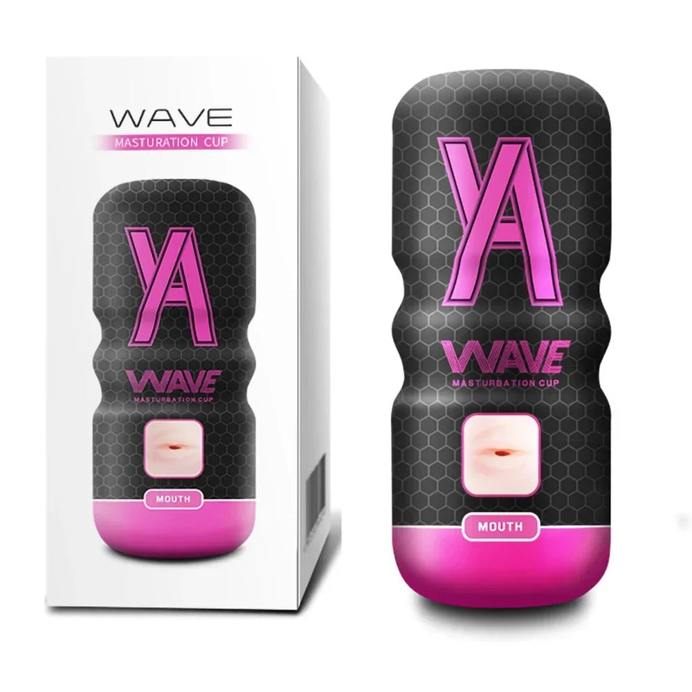 Powerful Male Masturbator Sex Toys for Men Pocket Pussy Artificial Vagina Blowjob Massager Fleshlight Adult Supplies 18+