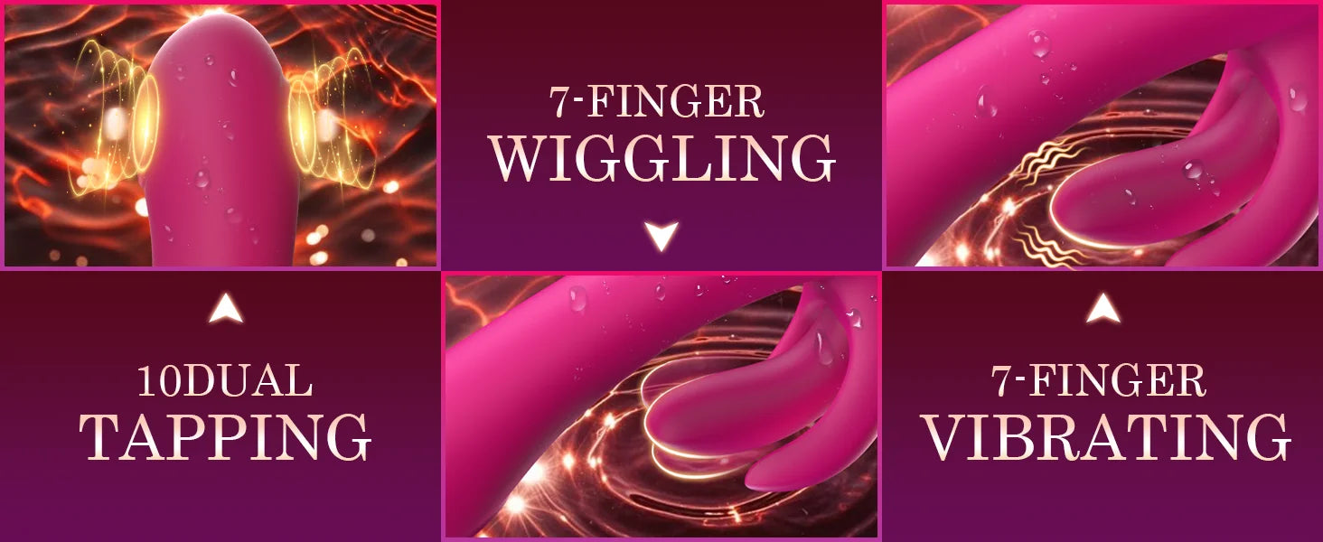 Dildo Vibrator Adults Sex Toy for G spot Clitoral Stimulator Waterproof Vibration 10 Flapping Vibrating Female Sex Toy for Women