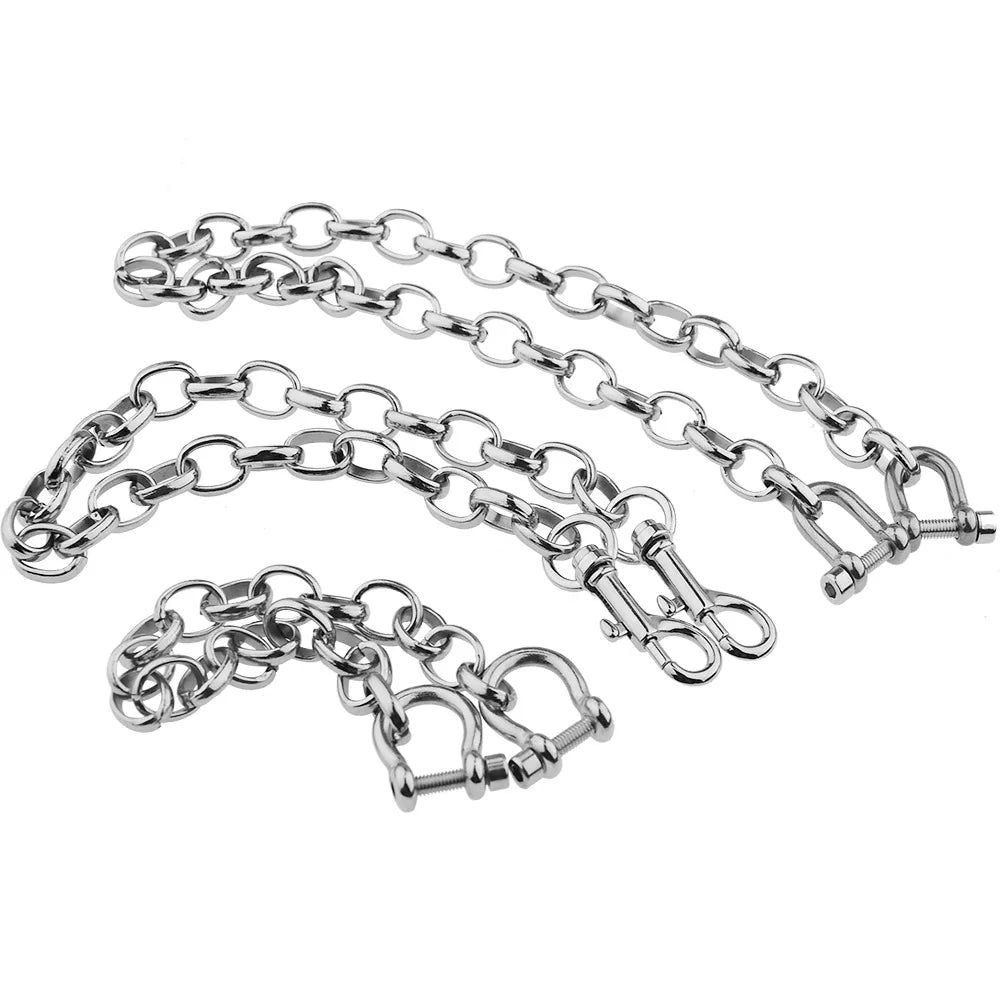 Metal Handcuffs Ankle Cuff Bondage Bracelet Restraints BDSM Adult Game Sex Toys for Couples Erotic Slave Toys Women Men