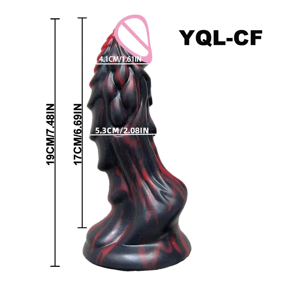 Realistic Monster Dragon Dildo for Women Monster Big Dick Soft Penis Anal Plug Prostate Massager Sexy Adult Toy for Female Male