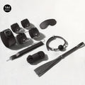 Bdsm Bondage Set Restraint Adult Game Handcuff Neck Collar Wrist Mouth Gag Strap Fetish SM Sex Toys for Woman Couples Product