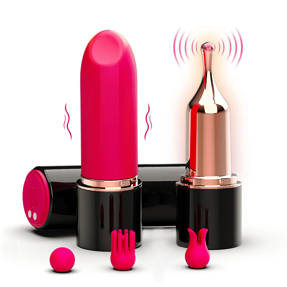 Adult Toys Mini Lipstick Vibrator for Women Masturbation Vibration Nipple Clitoral Vagina Stimulation Female Sex Toys Adults 18