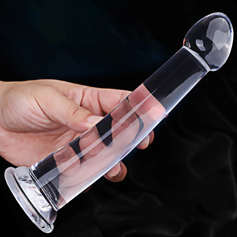 Transparent Dildo for Women 3 Size Silicone Realistic Fake Dick Penis with Strong Suction Cup Adult Sex Toy for Women Sex Shop