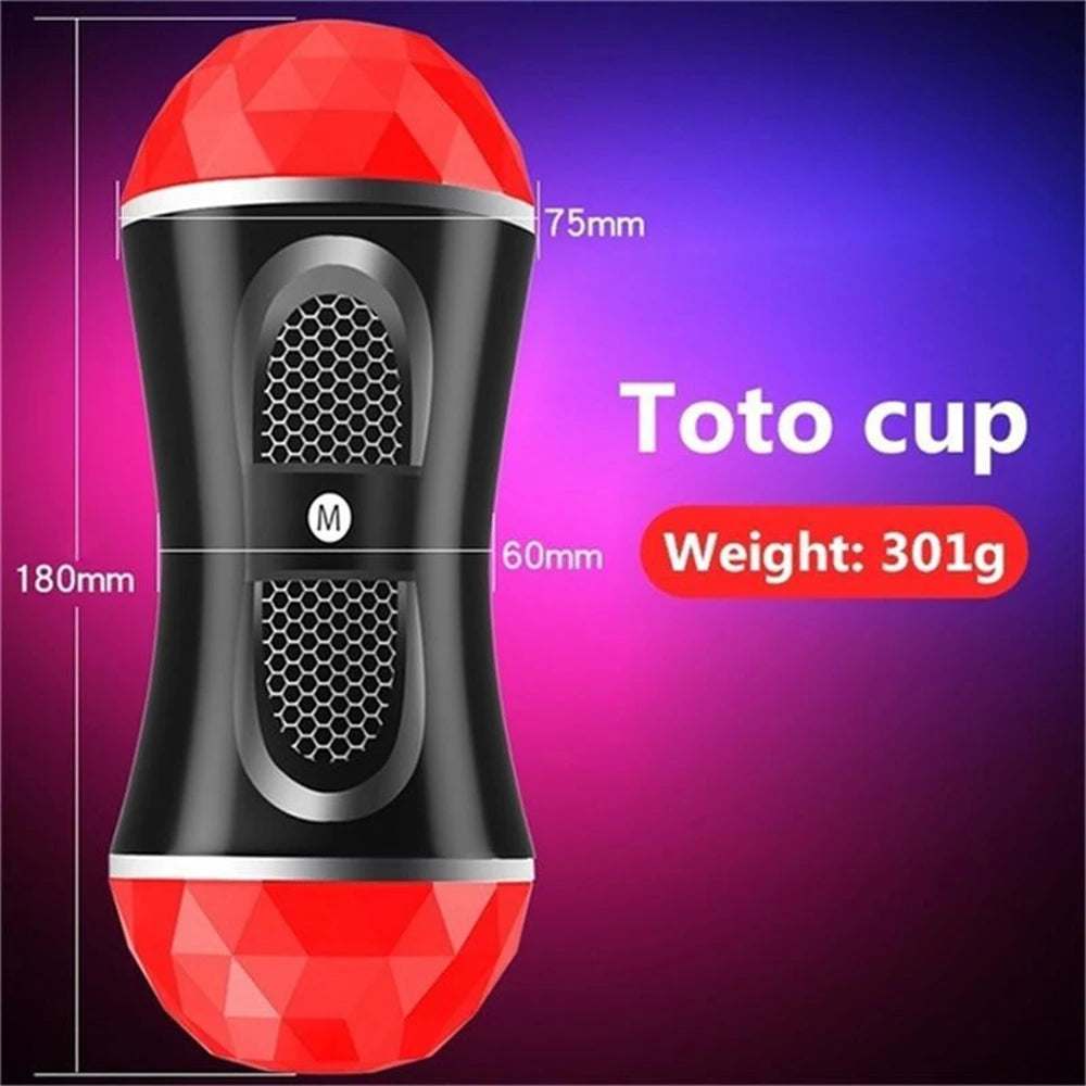 Masturbator for Men Pocket Pussy Sex Toys Real Mouth Vagina Vacuum Sucking Blowjob Sex Machines Male Masturbation Cup Adults 18