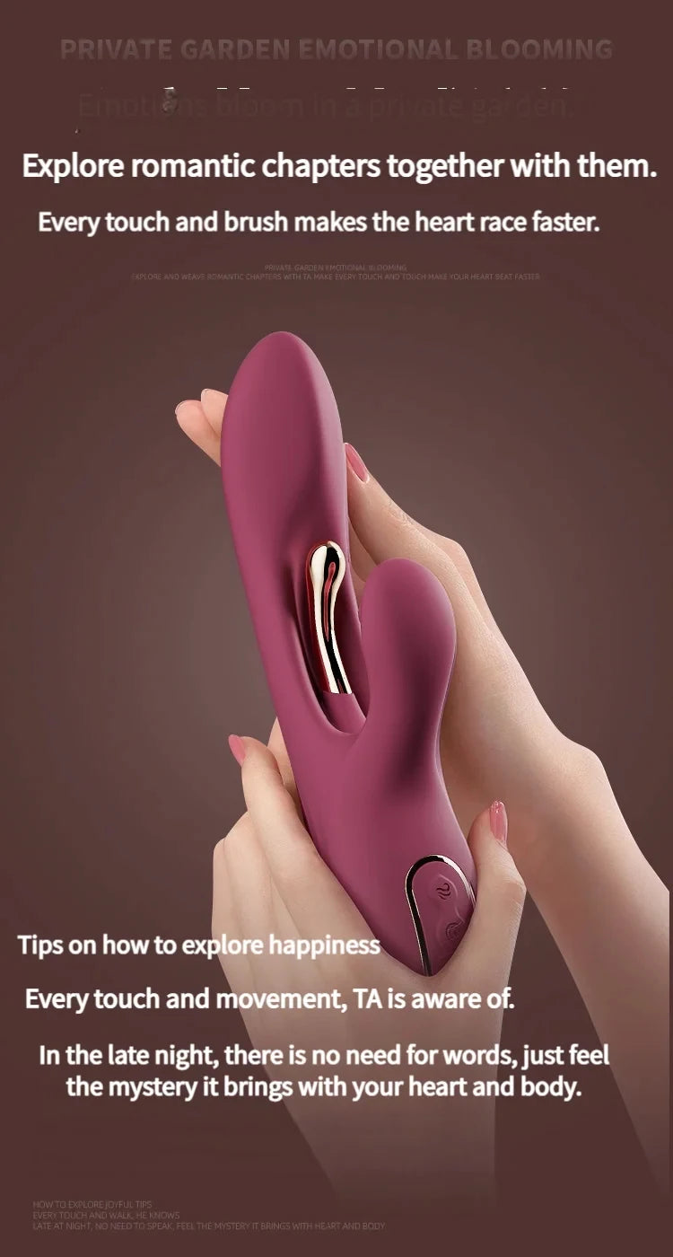 Vibrator Dildo Adult Sex Toys G-Spot Vibrator Rabbit Vibrators Female Sex Toys Adult Toys for Women Couples Sex Pleasure