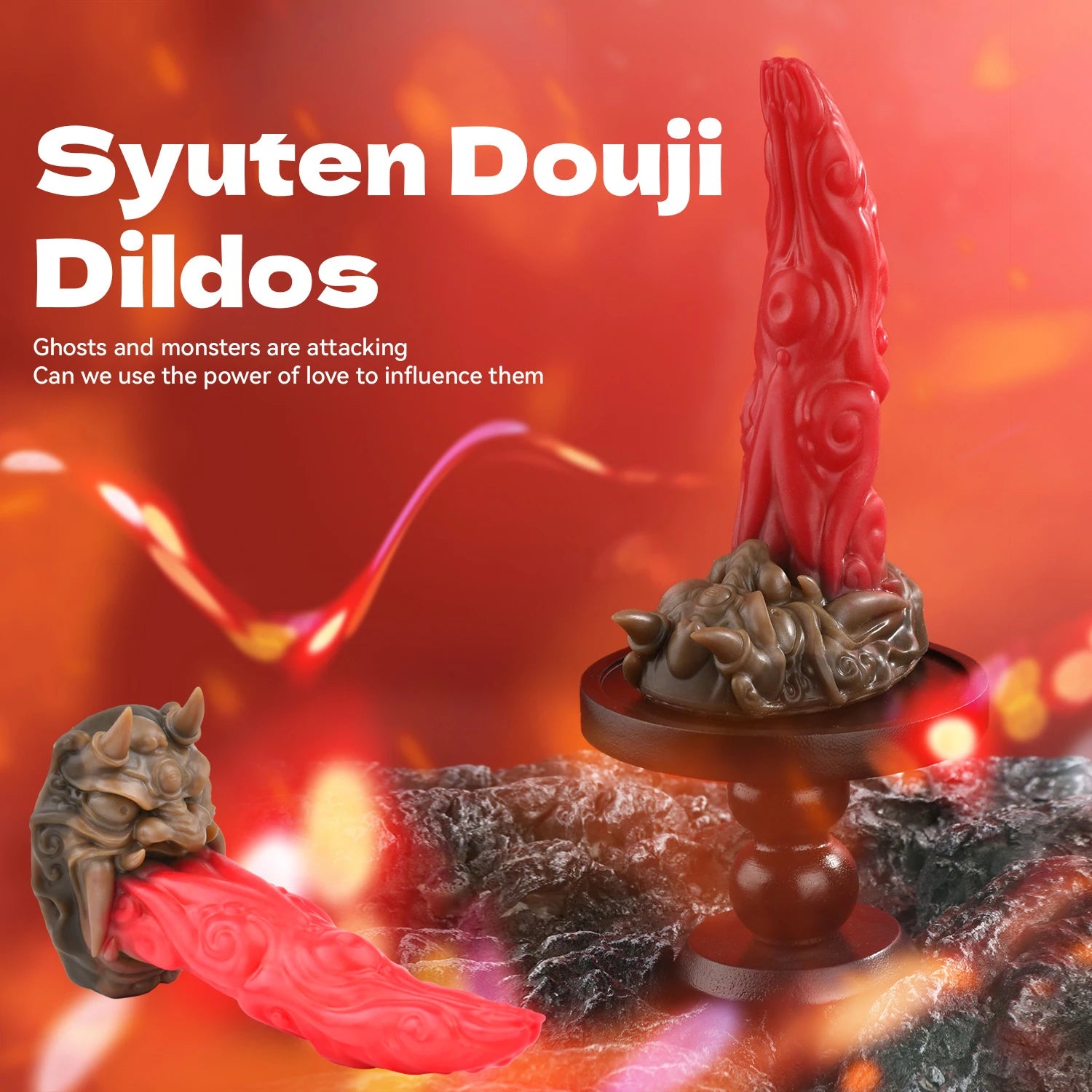 YESBUY Silicone Alien Dildo Monster Anal Plug Sex Toy Textured Penis Male Prostate Massager Adult Female Anus Vaginal Stimulator