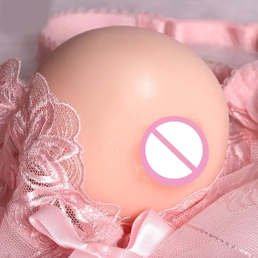Silicone Artificial Breasts Men's Masturbation Sex Toys Realistic Soft Chest Vagina for Adult Man Sexy Boobs Pocket Pussy 18+