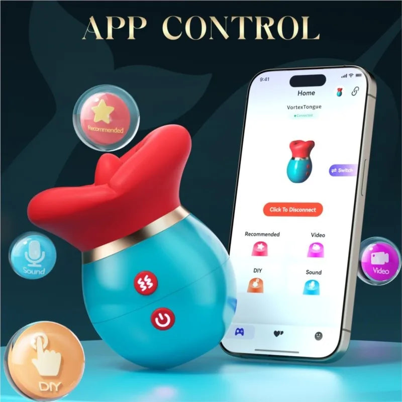 Adult Sex Toys Vibrator with APP Control 3 IN 1 Big Mouth Vibrators Sex Machine 360° Clit Nipple G Spot Anal Toys for Women