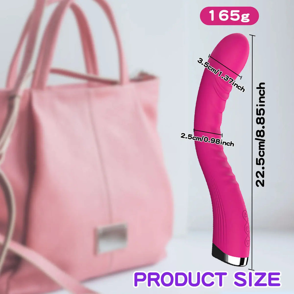 Long Vibrator Dildo Sex Toys For Women Powerful Vibro Magic Wand Clitoris And G Spot Stimulator Female Masturbation Adult Goods