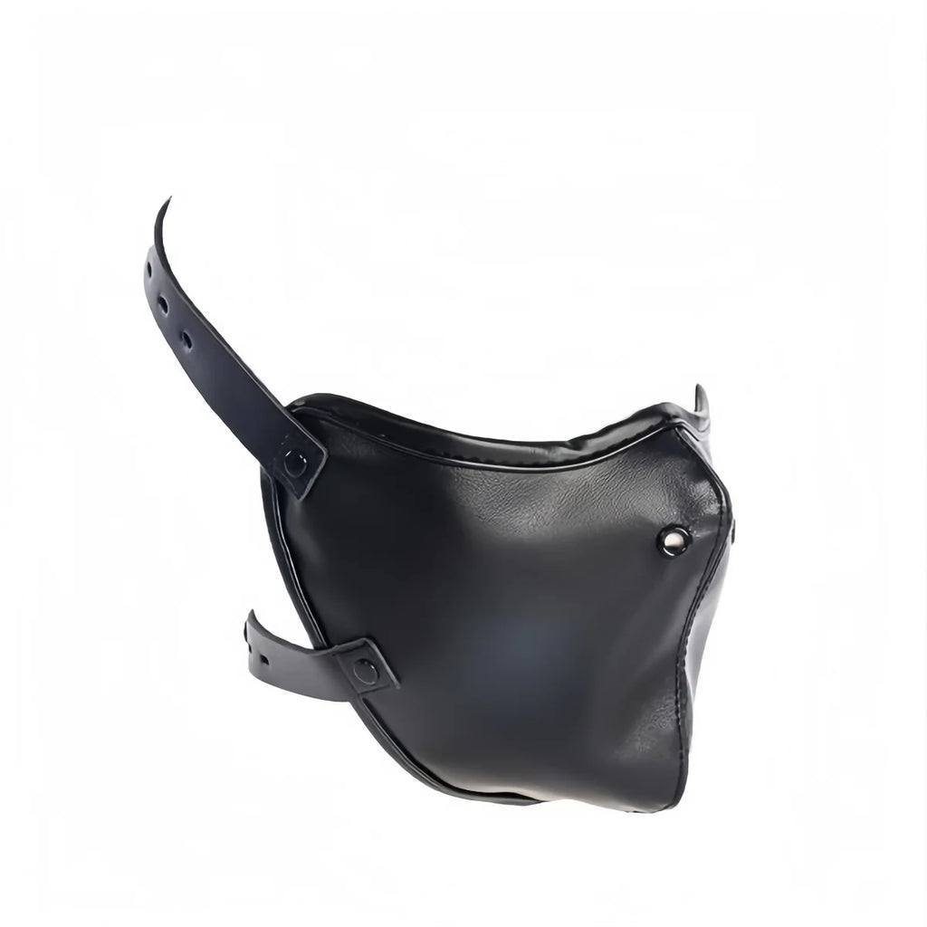 Head-mounted for Face Mask Mouth Gag Harness Adult Training Sex Toys for Women Men Gay Erotic Slave BDSM Bondage Punk Mask