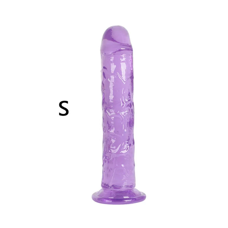 Adult Supplies Sex Toy Realistic Dildos Lifelike Flexible Dildo With Suction Cup For hands-free Play Adult Sex Toys For Men