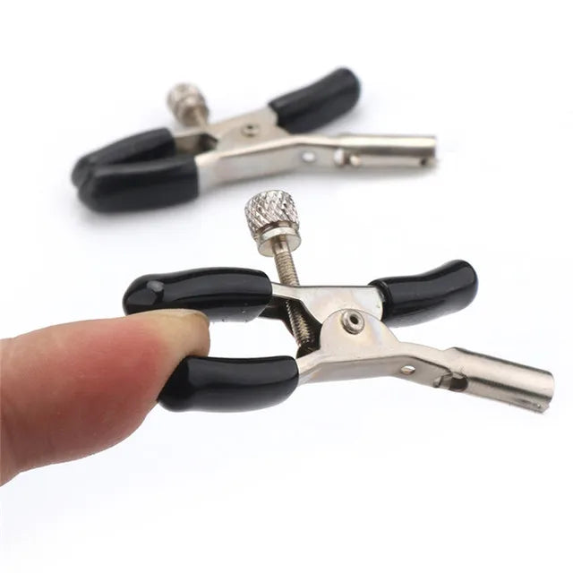 Bdsm Bondage Choker Collar with Nipple Clamp Breast Clip Chain Fetish Slaves Flirt Adult Games Erotic Tools Sex Toys for Couples