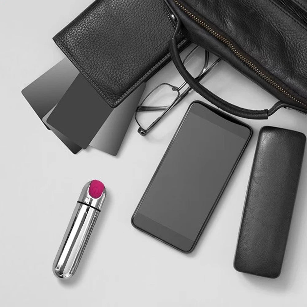 Mini Bullet Vibrator for Women Clitoris & G-spot Stimulator Vibrator Beginner Vaginal Anal Massage Sex Toy