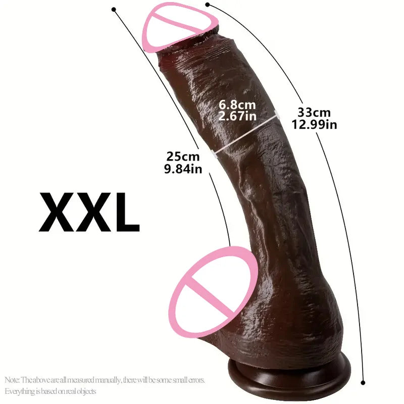 Super Long Skin Dildo Penis Silicone Realistic Sex Toys For Women Masturbator Oversized Penetration Anal Plug Strapon Sexy Adult