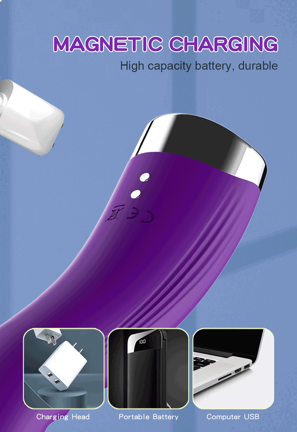 Long Vibrator Dildo Sex Toys For Women Powerful Vibro Magic Wand Clitoris And G Spot Stimulator Female Masturbation Adult Goods