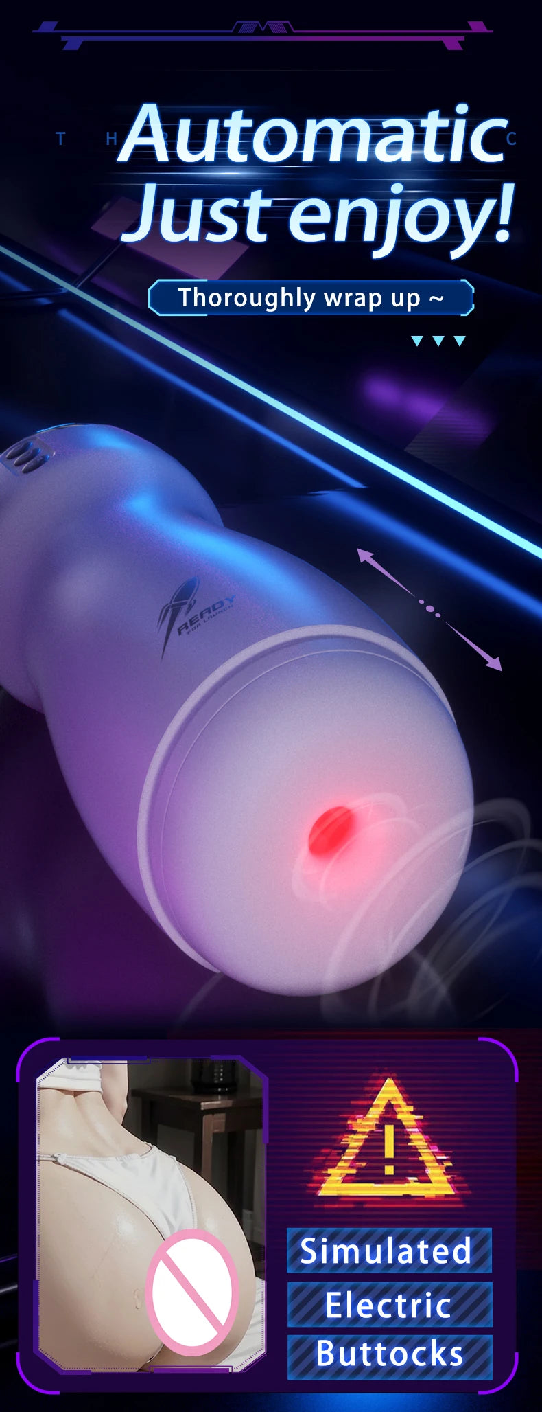 Male Masturbator 5+10 Frequency Sucking Vibrator Adult Blowjob Stimulation Penis Sex Oral Anal Masturbation Cup Sex Toys For Men