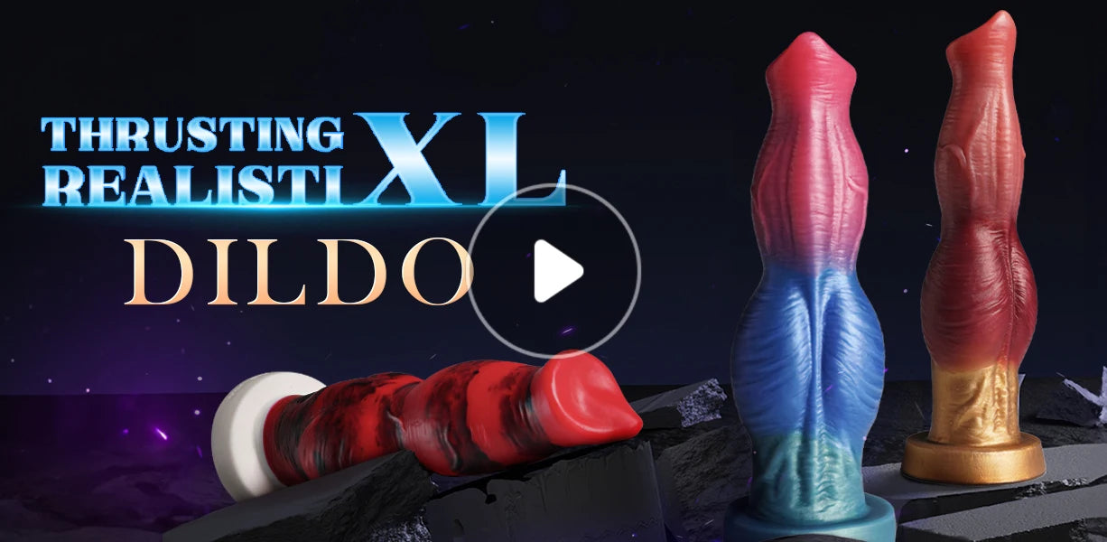 10 inch Thrusting Dildo Vibrator 7 Vibration & Thrust Modes Huge Monster Dildos G Spot Anal Toys with Remote Control for Women