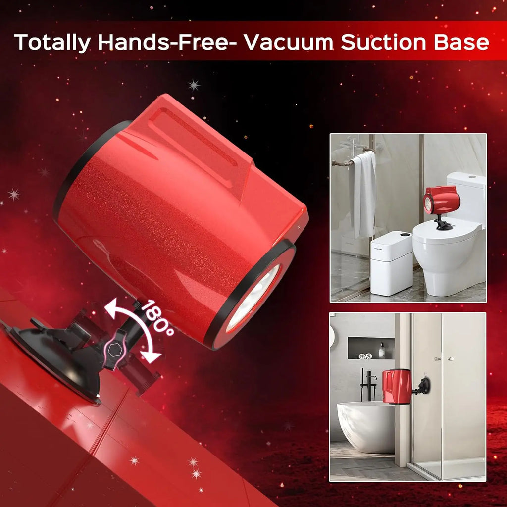 Male Masturbator Adult Sex Toys for Men - Dual-Sleeve Automatic Thrusting Rotating Vibrating Sex Machine Penis Vibrator Stroker