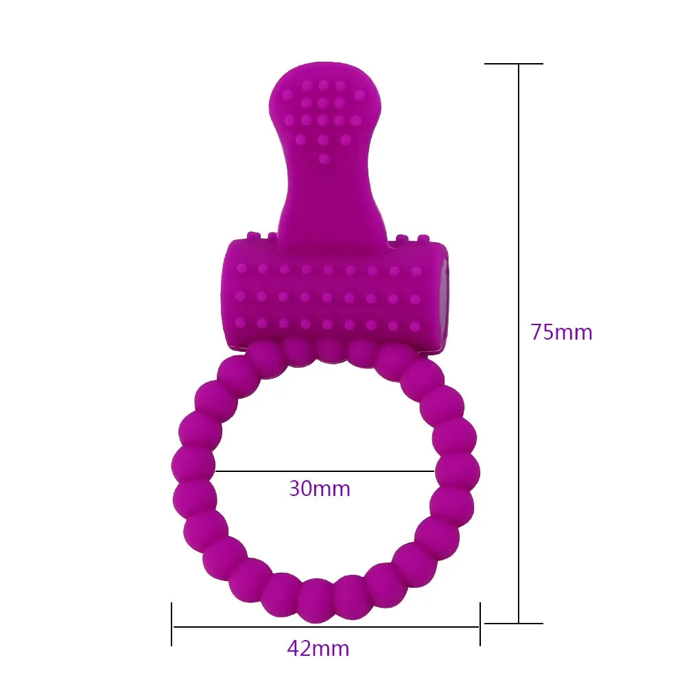 Vibrating Penis Ring Sex Toys For Men 18+ Masturbators Adult Vibrator For Women Couple Chastity Cage Erotic Accessories Sex Shop