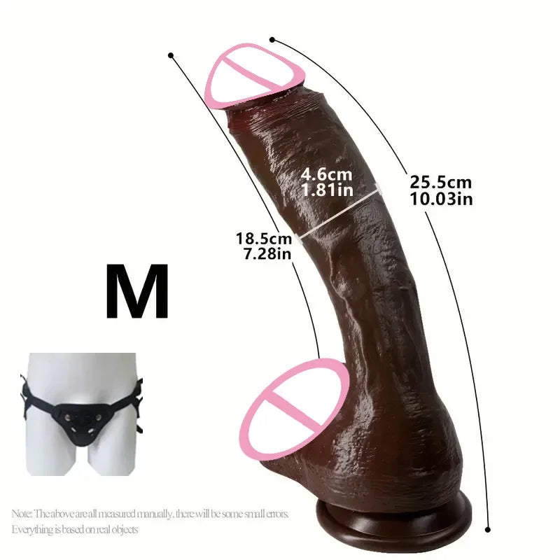 Oversized Realistic Dildo Huge Penis Penetration Anal Sex Toys For Women Masturbation Soft Dick Dildos Sexy Adult Sex Toy Gay