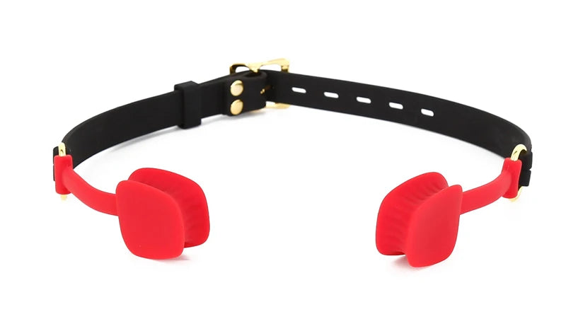 Open Mouth Gag Silicone Harness Ball Bite Gag Fetish Mouth Shackles Bondage Restraint Slave Sex Toys For Couple Adult Toys