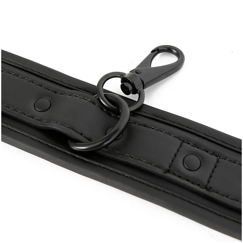 Bdsm Handcuffs Ankle Cuff Adjustable PU Leather Handcuffs Police Sex Bondage Restraints Adult Sex Toys For Woman Couples