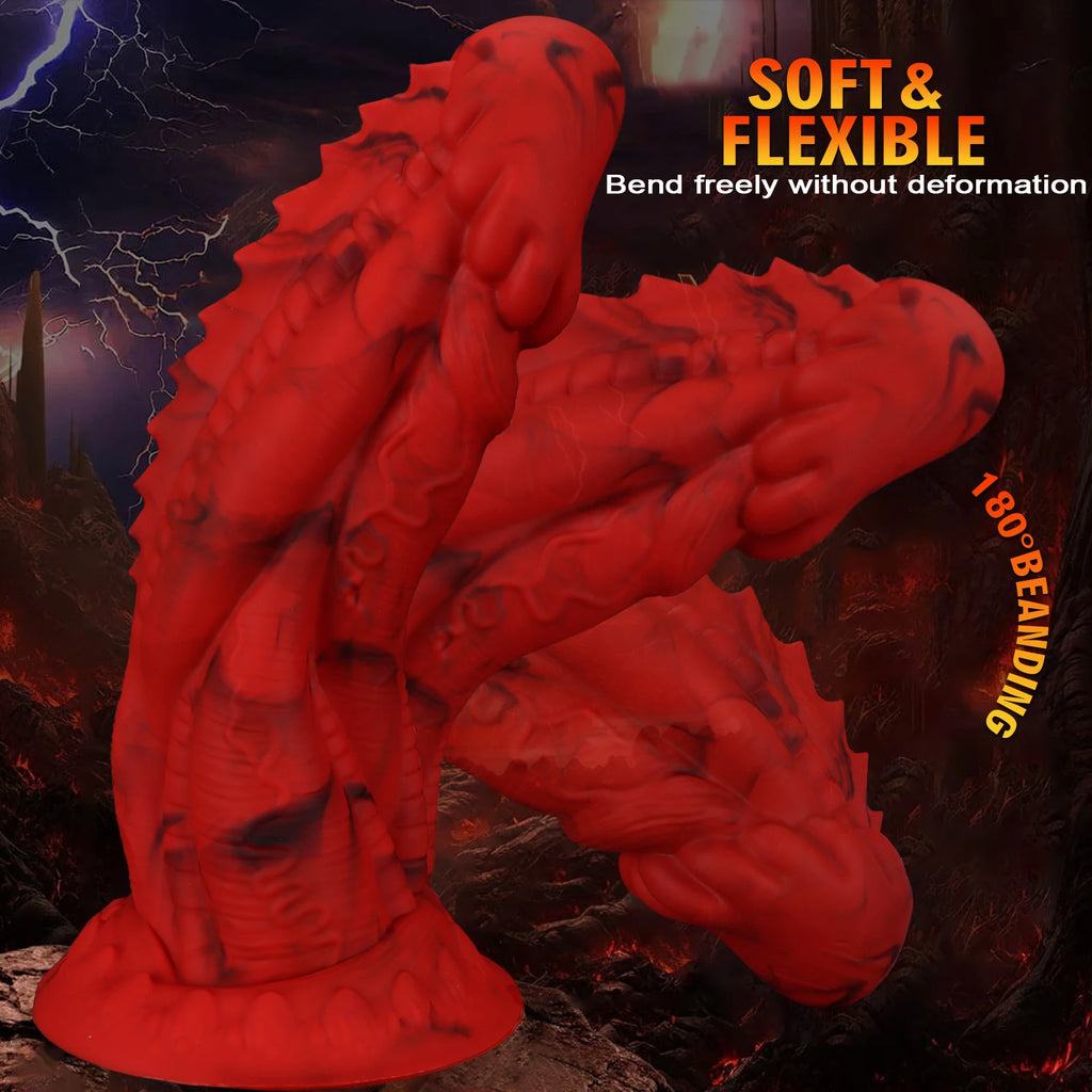 Super Huge Monster Dildo Realistic Soft for Women Couples Dragon Penis Dick Suction Cup Large Anal Dildos Lesbian Sex Toys Gay