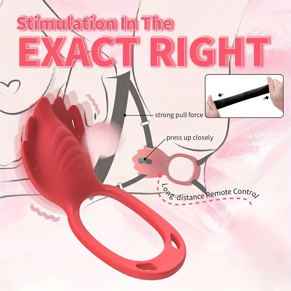 Adult Sex Toys Wearable Panty Vibrator with 9 Vibration Modes Female Sex Toy Vibrating Clitoral Stimulator Couple Sex Toys 18+