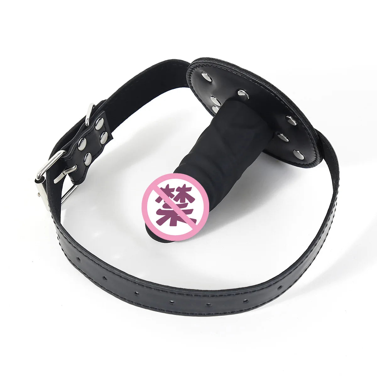 Mouth Strap Plug Mouth Gag Soft Ball Gag Head Harness Restraint Bondage Head Strap Sexy Accessories Adult Sex Toys