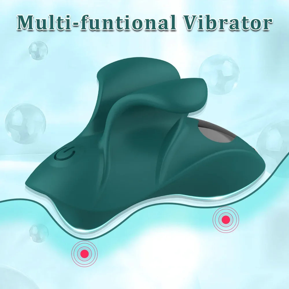 Mini Finger Vibrator Adult Sex Toys for Women 9 Vibrating Modes Bullet Nipple G Spot Clitoral Stimulator Adult Couples Pleasure