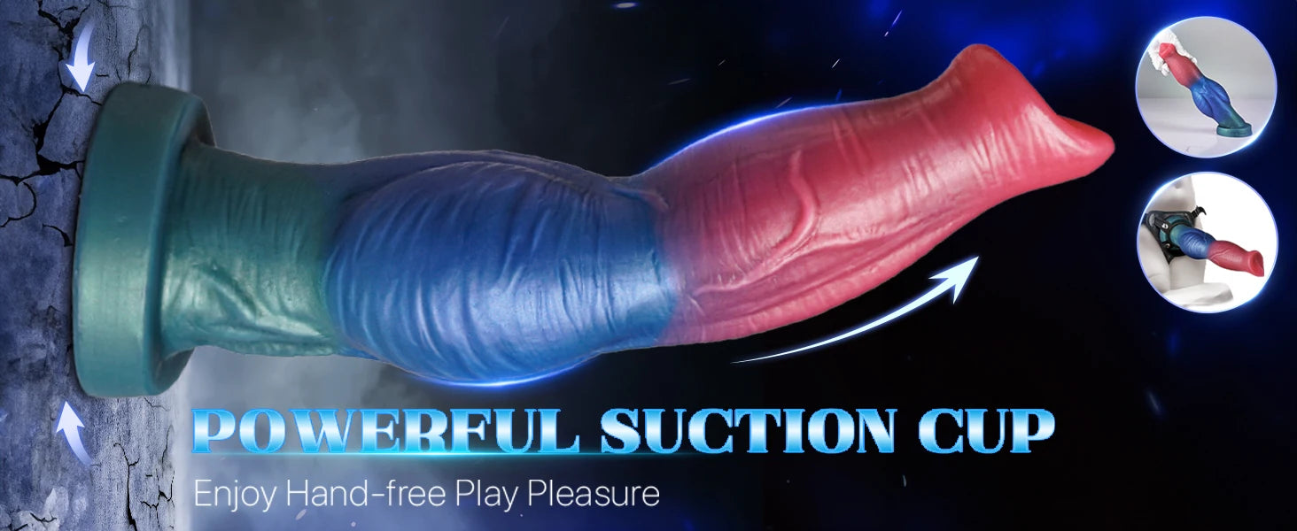 10 inch Thrusting Dildo Vibrator 7 Vibration & Thrust Modes Huge Monster Dildos G Spot Anal Toys with Remote Control for Women