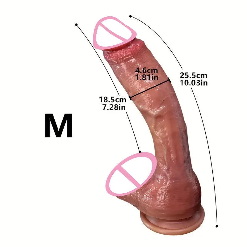 Super Long Skin Dildo Penis Silicone Realistic Sex Toys For Women Masturbator Oversized Penetration Anal Plug Strapon Sexy Adult