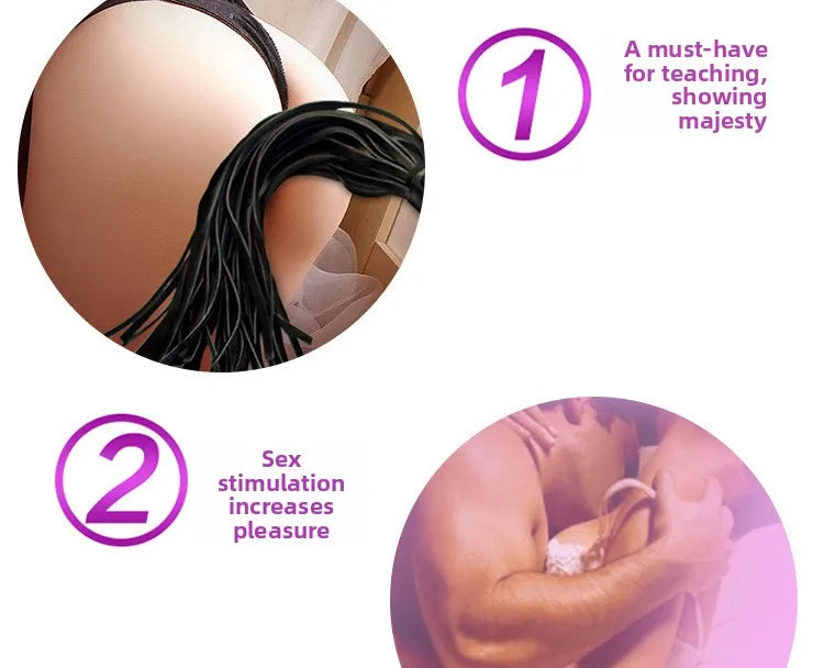 BDSM adult whip, sex slapping, male and female sm tuning whip, adult products BDSM loose whip