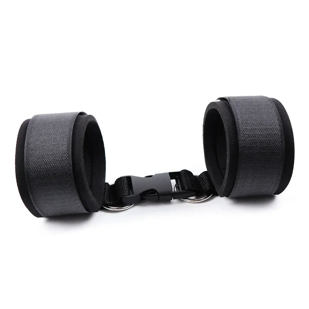 Handcuffs Bdsm Bondage Set BDSM Bondage Restraint Strap System Adults Wrists Ankle Cuffs Sex Toys For Women games