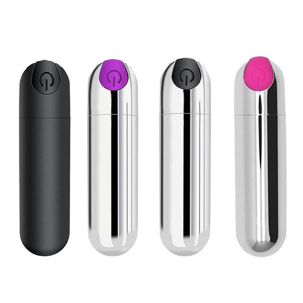 Mini Bullet Vibrator for Women Clitoris & G-spot Stimulator Vibrator Beginner Vaginal Anal Massage Sex Toy