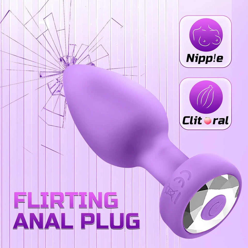 Adult Sex Toys Vibrating Anal Plugs Sex Toys Anal Massage Devices for Backyard Use Soft Rubber for Masturbation