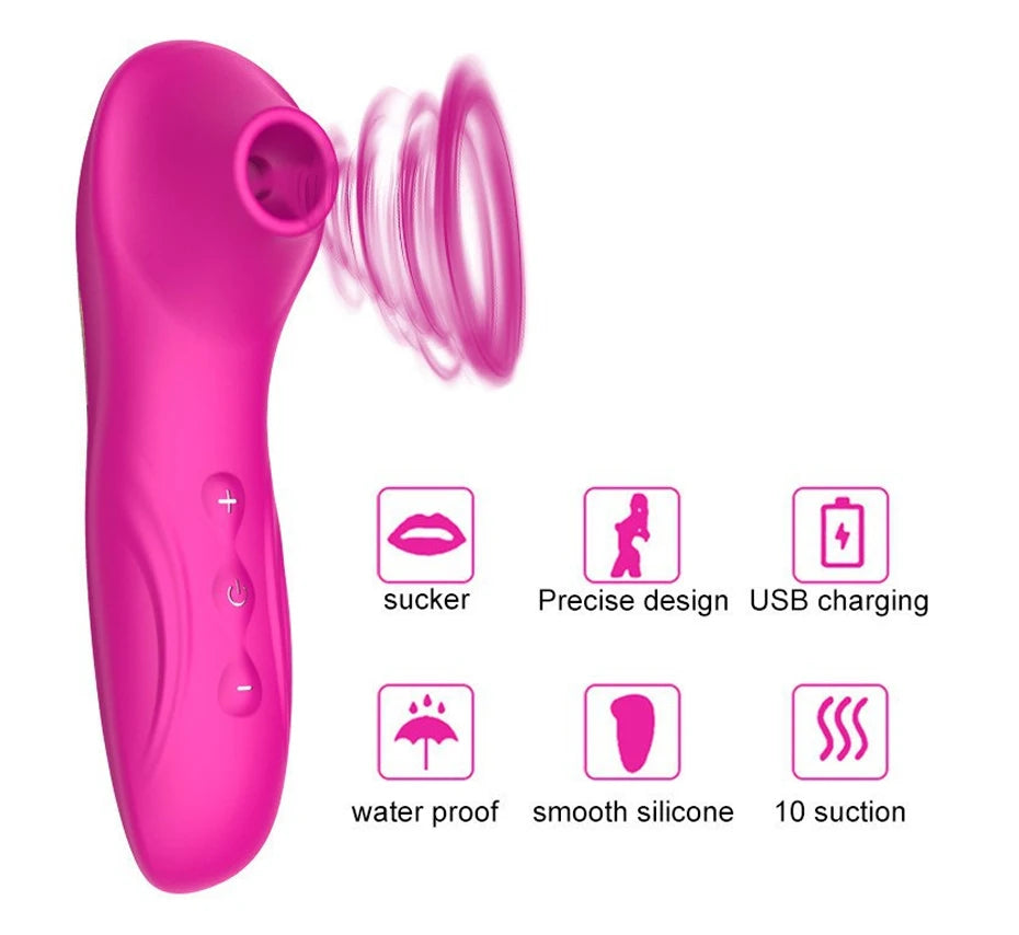 Powerful Sucker Sex Toys Clitoris Sucking Vibrator Female Clit Nipple Oral Vacuum Stimulator Massager Women Masturbation Adults