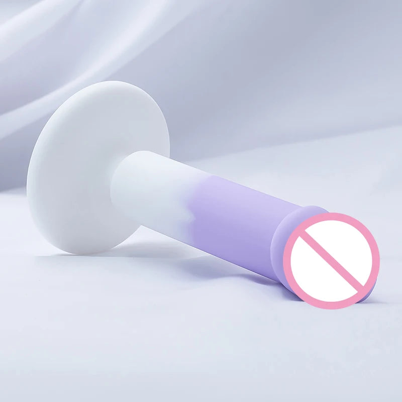 Silicone Anal Dildo Anal Plug for Woman Suction Cup Base Butt Plug Penis Dildos Anal Toy Anal Trainer Sex Toys For Woman Men