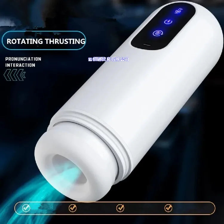 Adult products: Male masturbator, masturbation cup for masturbators, self-retractable rotating toy, pull-out airplane cup