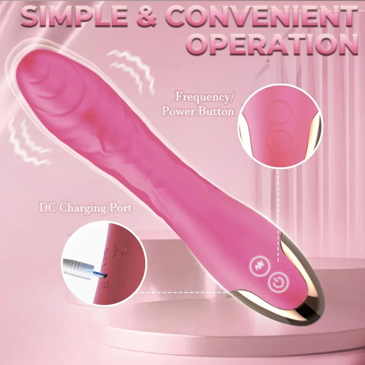 Vibrator Sex Toys for Woman Dildo Magic Wand G-Spot  Anal Clitoris Stimulator Vibrator Female Masturbator Adult Sex Toys 18+