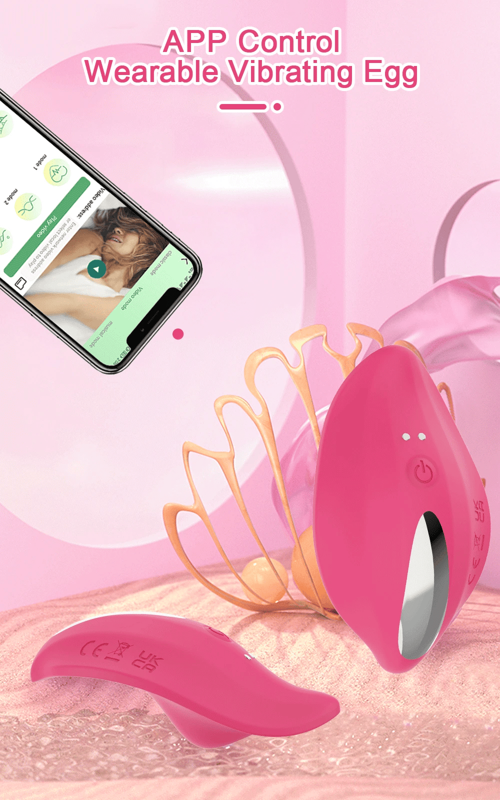 Adult Supplies Vagina Vibrator Dildo Stimulator Masturbation Tools for Women Mini Outdoor Wearable Vibrator Sex Machine Sex Toys