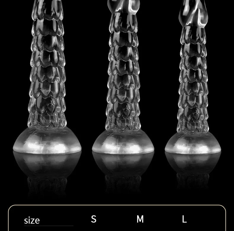 Dragon Scale Dildo Female Toys Sex Toys Strong Suction Cup Realistic Transparent Penis Dildo Penis Dildo Adult Masturbation