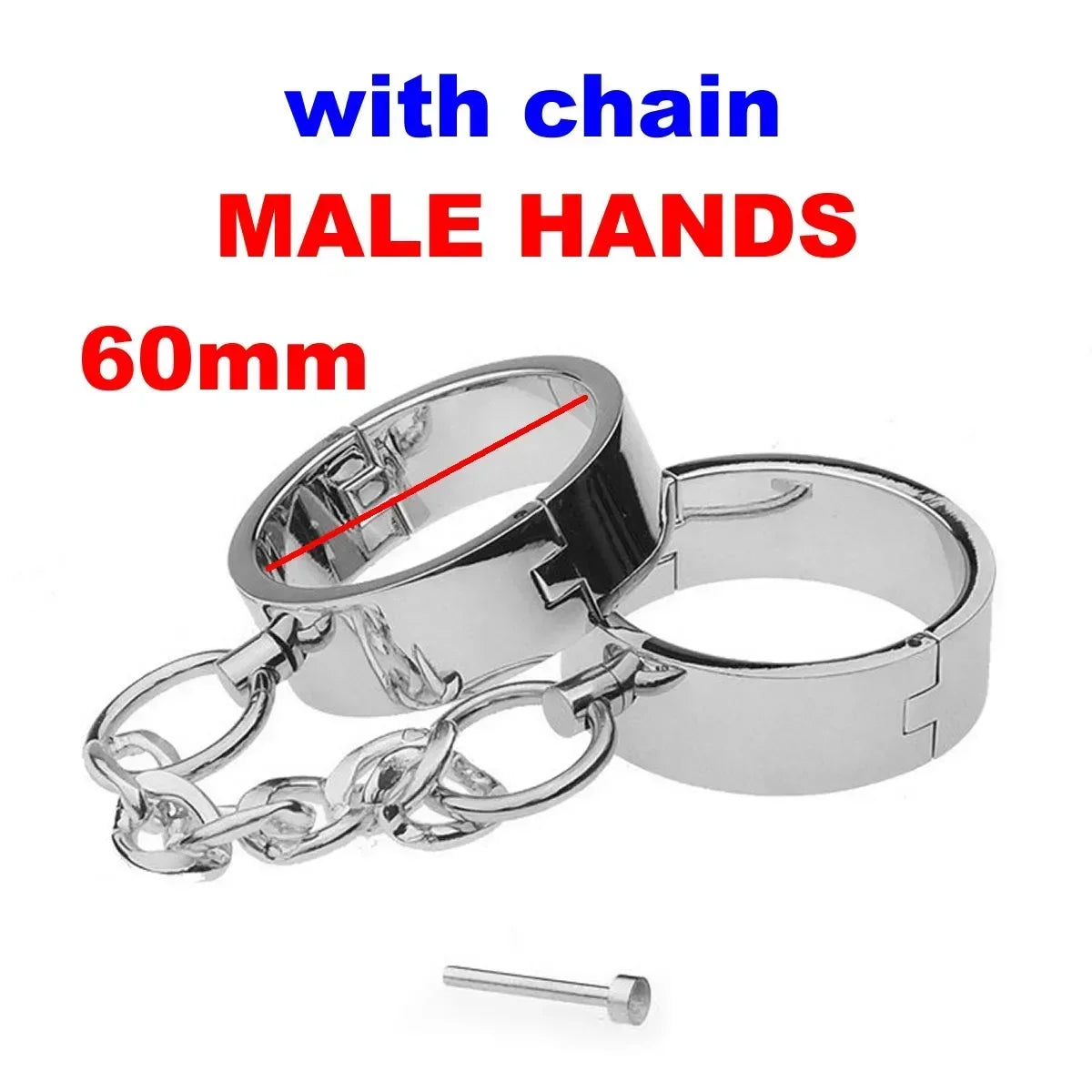 Metal Handcuffs Ankle Cuff Bondage Bracelet Restraints BDSM Footcuffs Intimate Adult Game Sex Toys for Couples Sexshop
