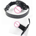 Mouth Strap Plug Mouth Gag Soft Ball Gag Head Harness Restraint Bondage Head Strap Sexy Accessories Adult Sex Toys