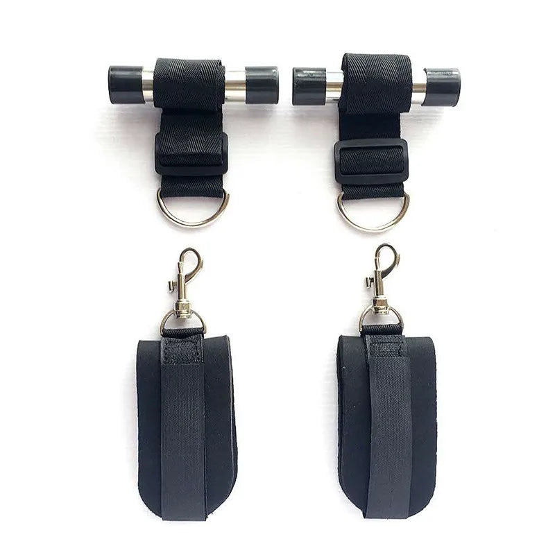 BDSM Harness Adjustable Handcuffs Hanging On Door Sex Bondage Restraints Flirting Sex Toys For Woman Bondage Gear Adult Sex Shop