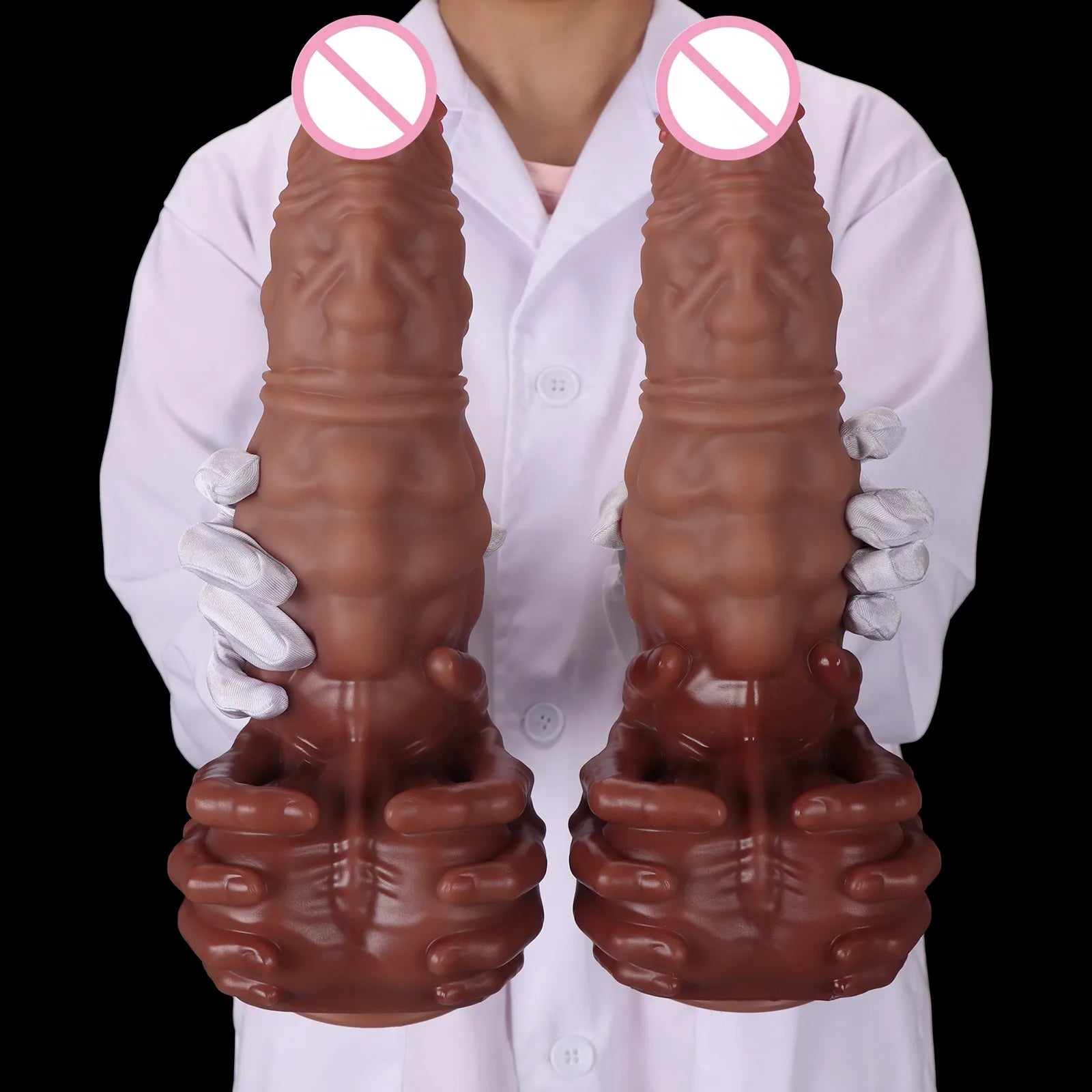 5 Size New  Realistic Giant  Dildo Silicone Animal Penis Adult Sex Toys Women Rapid Orgasm Masturbation Tool Oversized Soft Dick