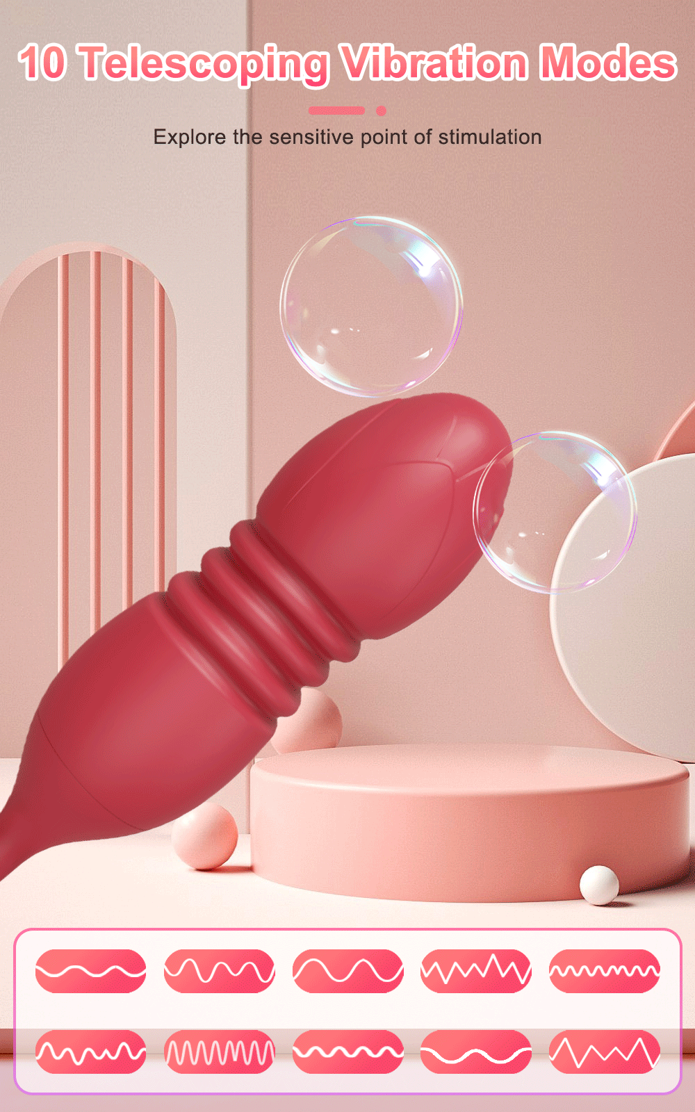 Sexy Adult Female Rose-Sucking Dildo Vibrator for Women Nipple Clit Stimulator Vibrating Penetration Vagina Vibrator Sex Toys 18