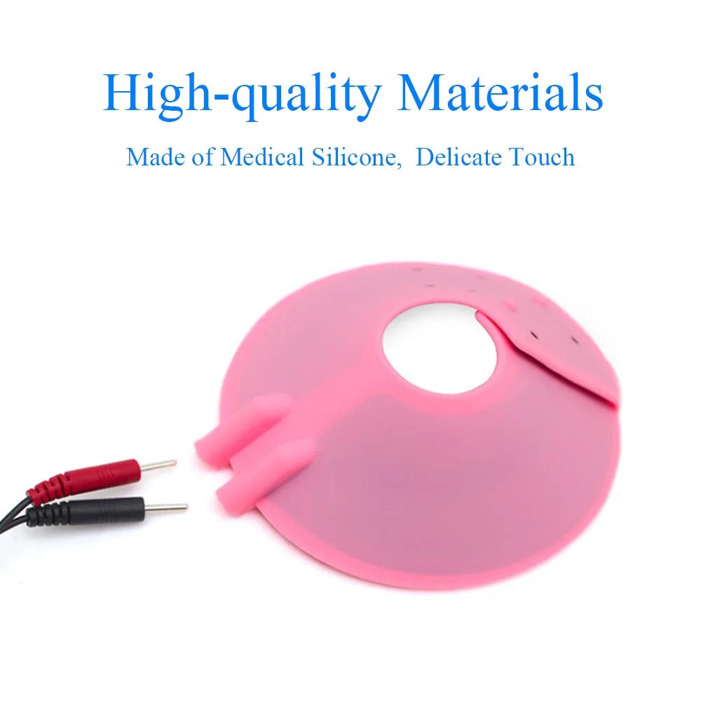 Bdsm Electric Shock Nipple Sucker Clamps Electro Stimulation Breast Toys for Woman Nipple Paste Pads Electrical Sex Accessories